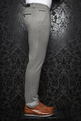 Pantalon pour homme par Au Noir | BERETTA Gris Clair | Boutique Vvög, inventaire complet de la marque Au Noir