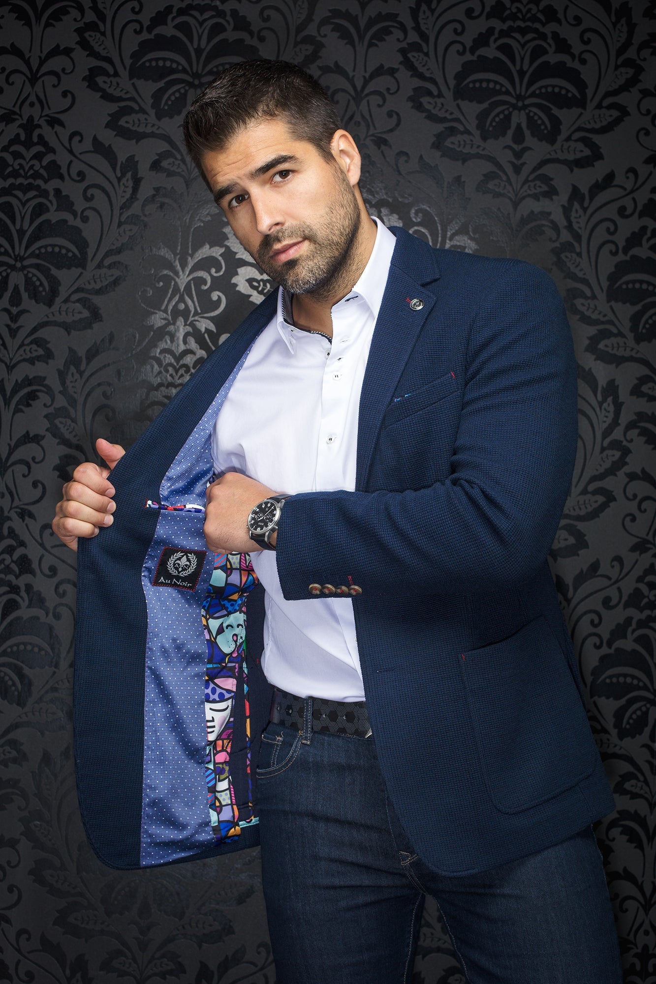 Veston pour homme par Au Noir | CENTURY Marine | Boutique Vvög, inventaire complet de la marque Au Noir