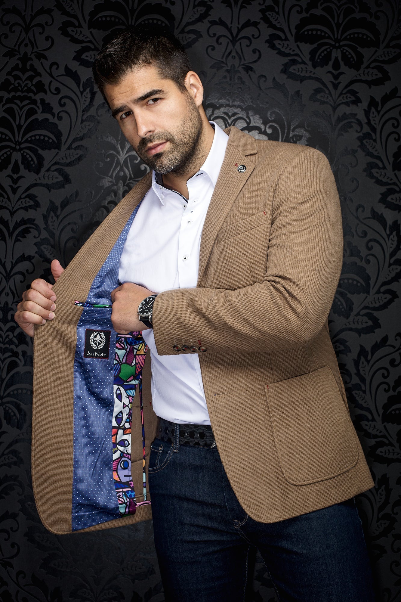 Veston pour homme par Au Noir | CENTURY Tabac | Boutique Vvög, inventaire complet de la marque Au Noir