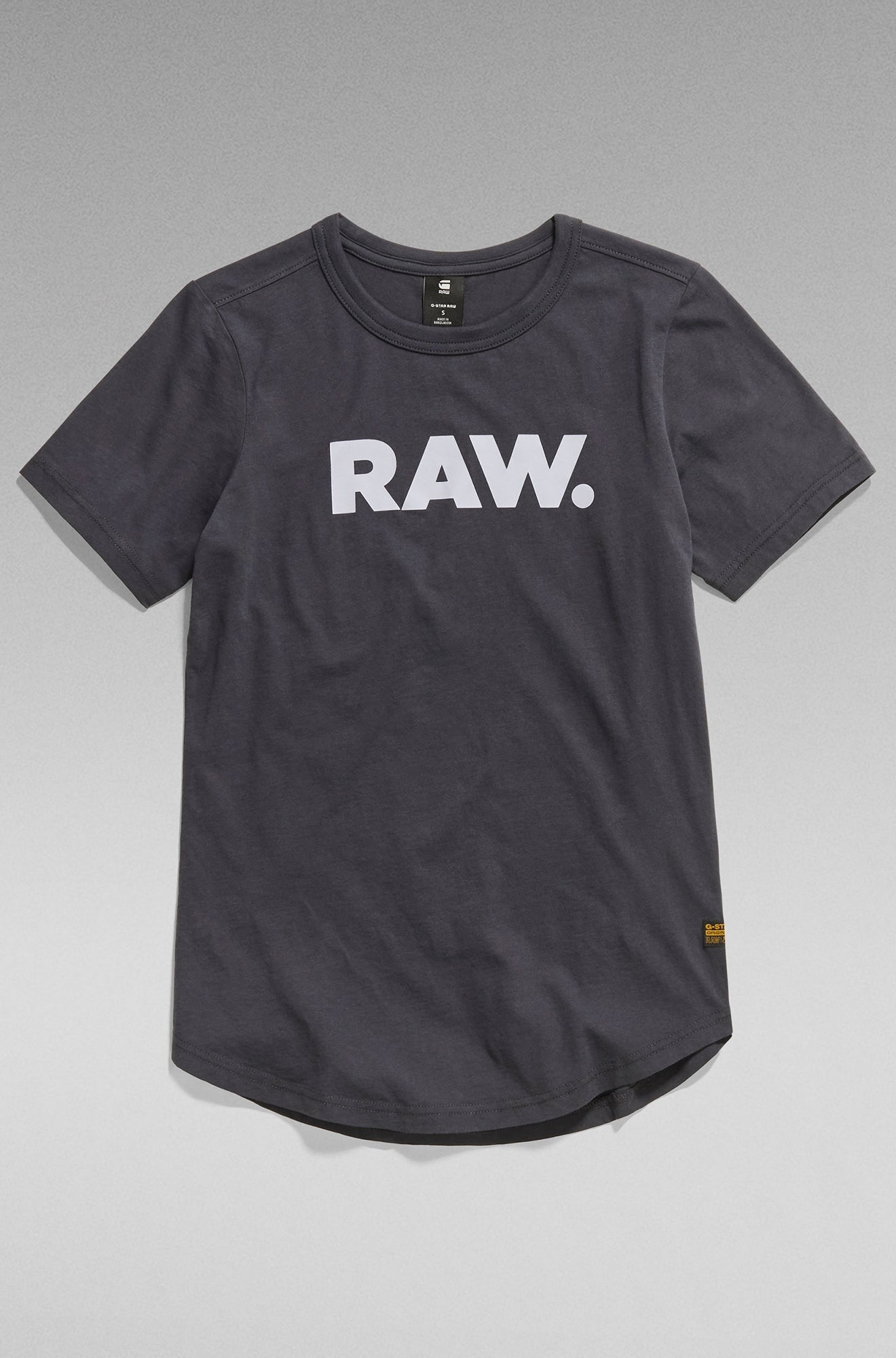 T-Shirt pour femme par G-Star RAW | D21226 4107 Gris foncé/992 | Boutique Vvög, vêtements mode pour homme et femme