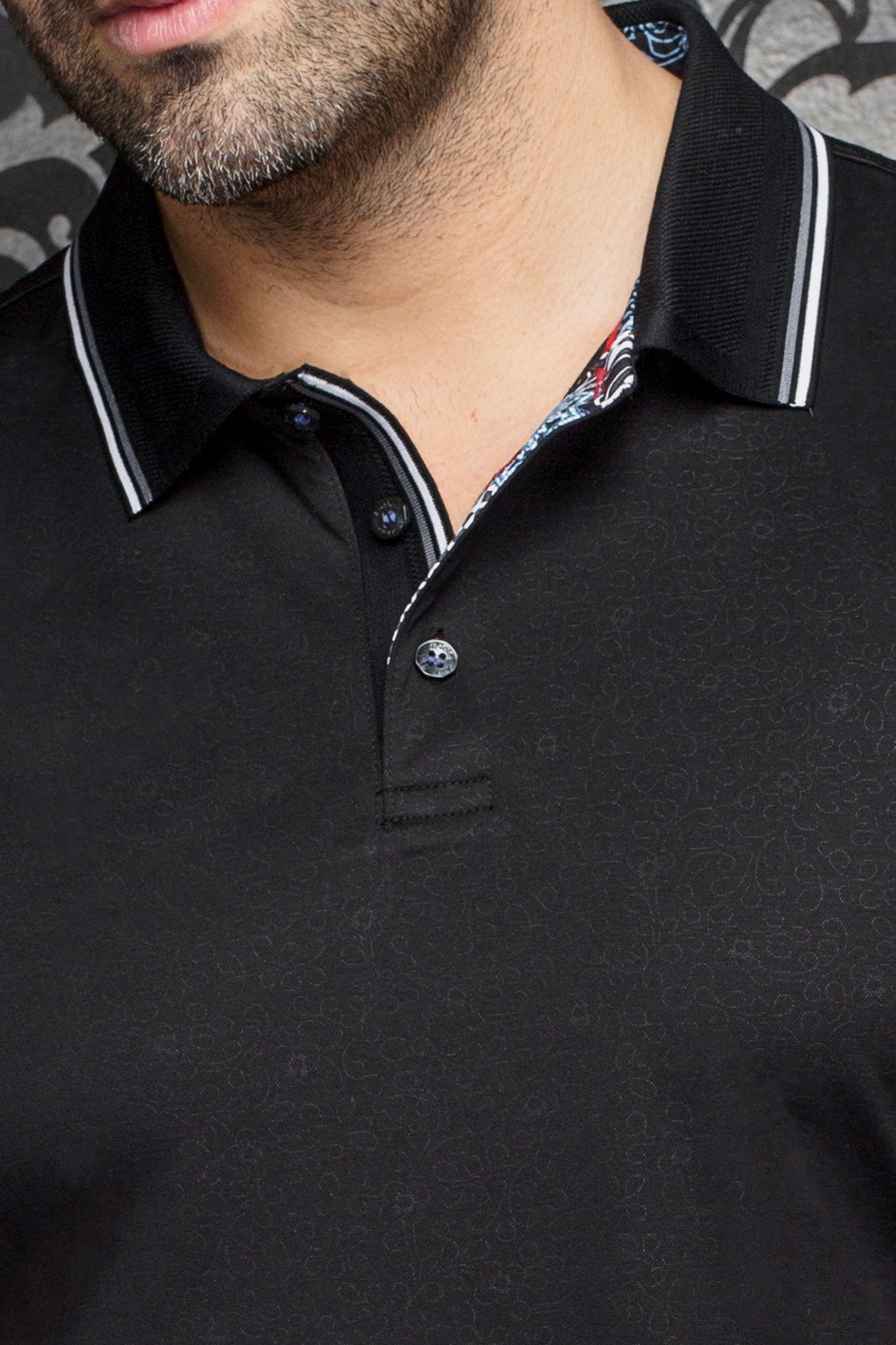 Polo pour homme par Au Noir | DELLARIO Noir | Boutique Vvög, inventaire complet de la marque Au Noir