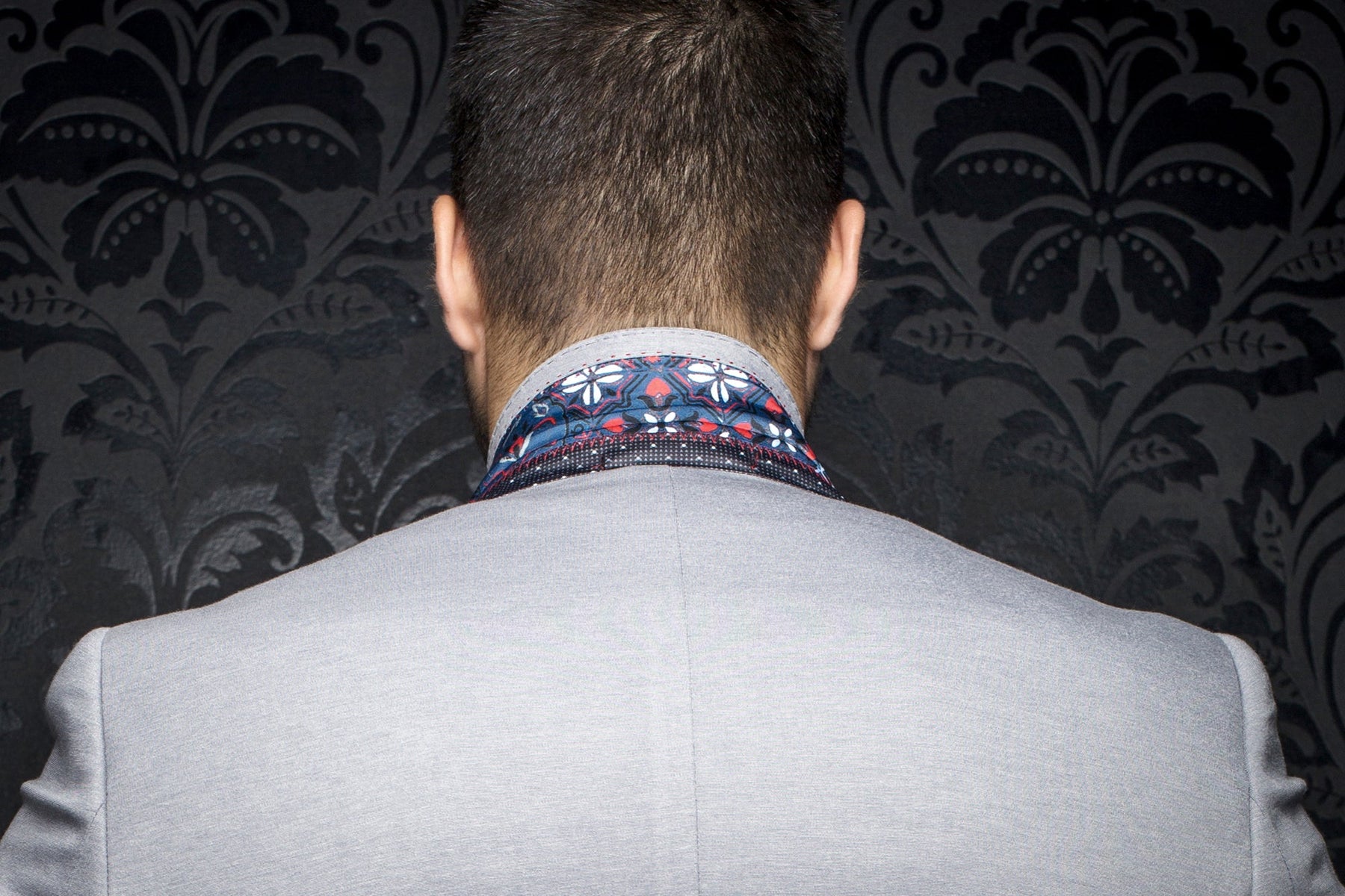 Veston pour homme par Au Noir | GIACOMO Argent | Boutique Vvög, inventaire complet de la marque Au Noir