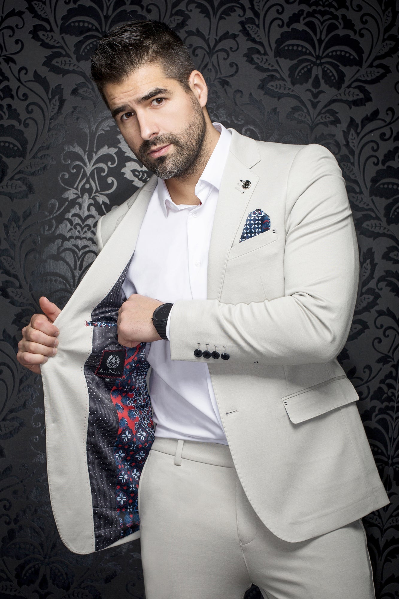 Veston pour homme par Au Noir | GIACOMO Pierre | Boutique Vvög, inventaire complet de la marque Au Noir