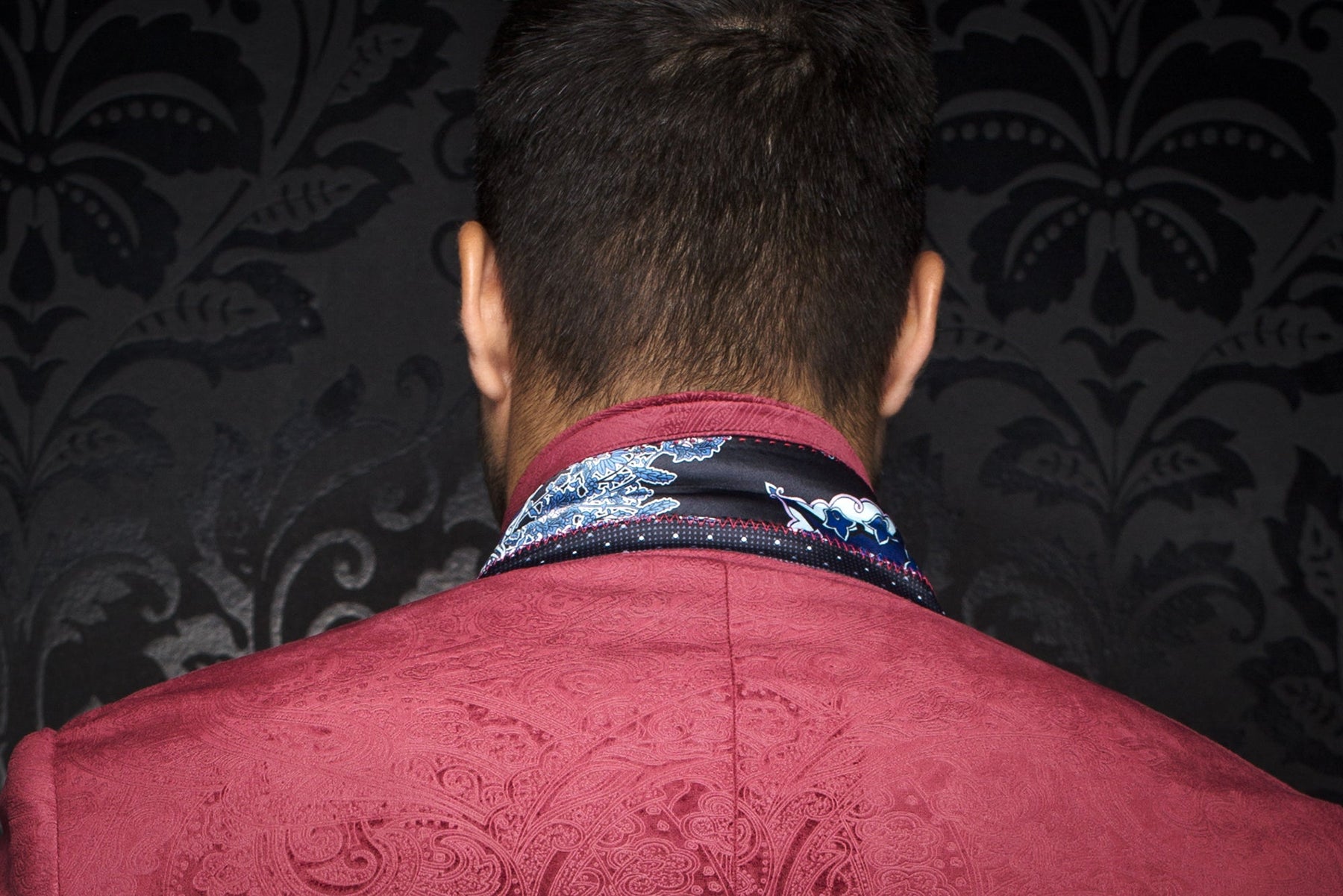 Veston pour homme par Au Noir | JACKMAN Canneberge | Boutique Vvög, inventaire complet de la marque Au Noir