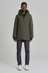 Manteau d'hiver pour femme par Kanuk | Laurier Vert | Boutique Vvög, vêtements mode pour homme & femmes