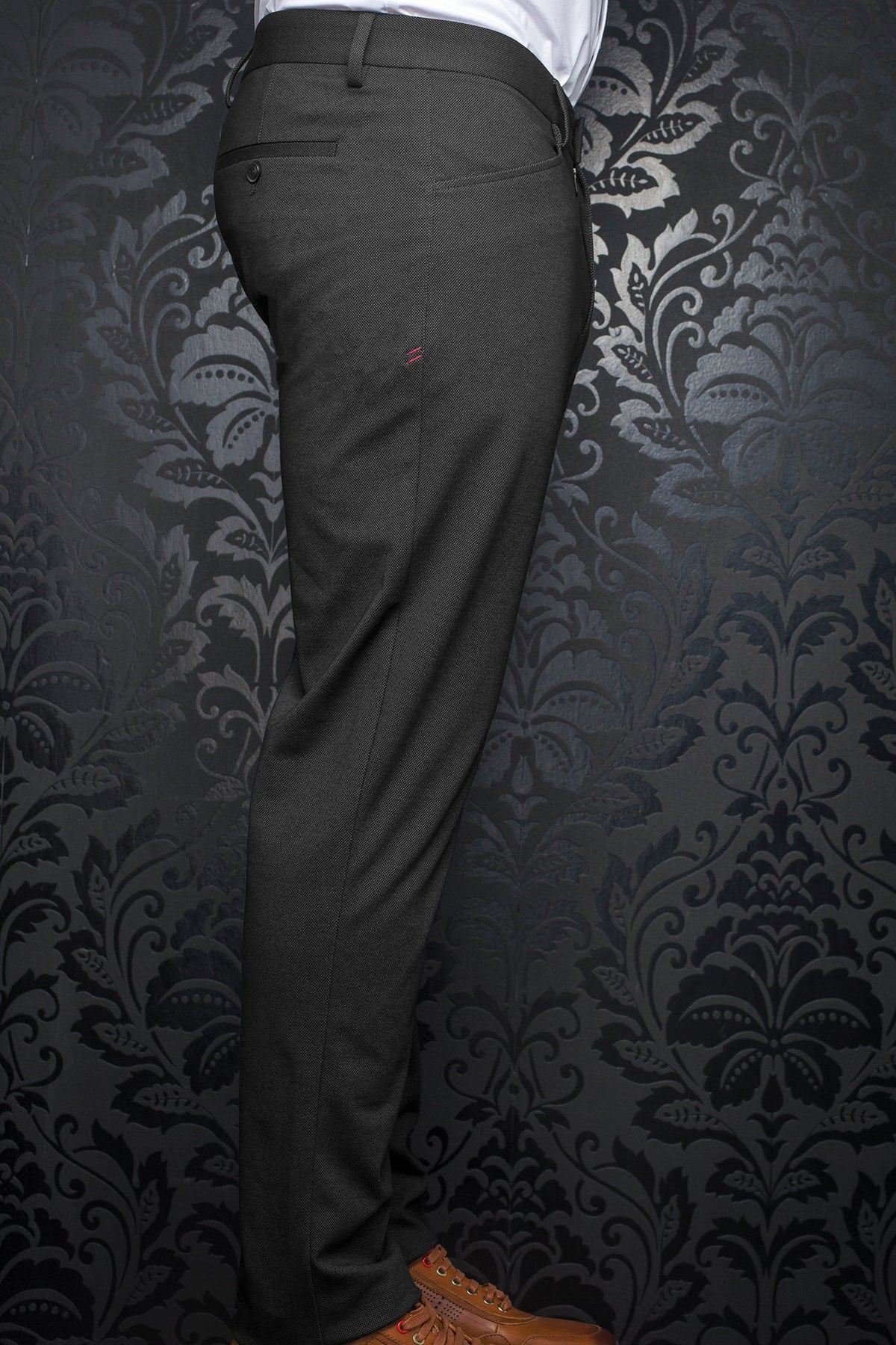 Pantalon pour homme par Au Noir | MAGNUM-RYAN black | Boutique Vvög, inventaire complet de la marque Au Noir