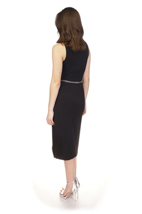 Robe pour femme par Michael Kors | MH381X203G Noir | Boutique Vvög, vêtements mode pour homme et femme