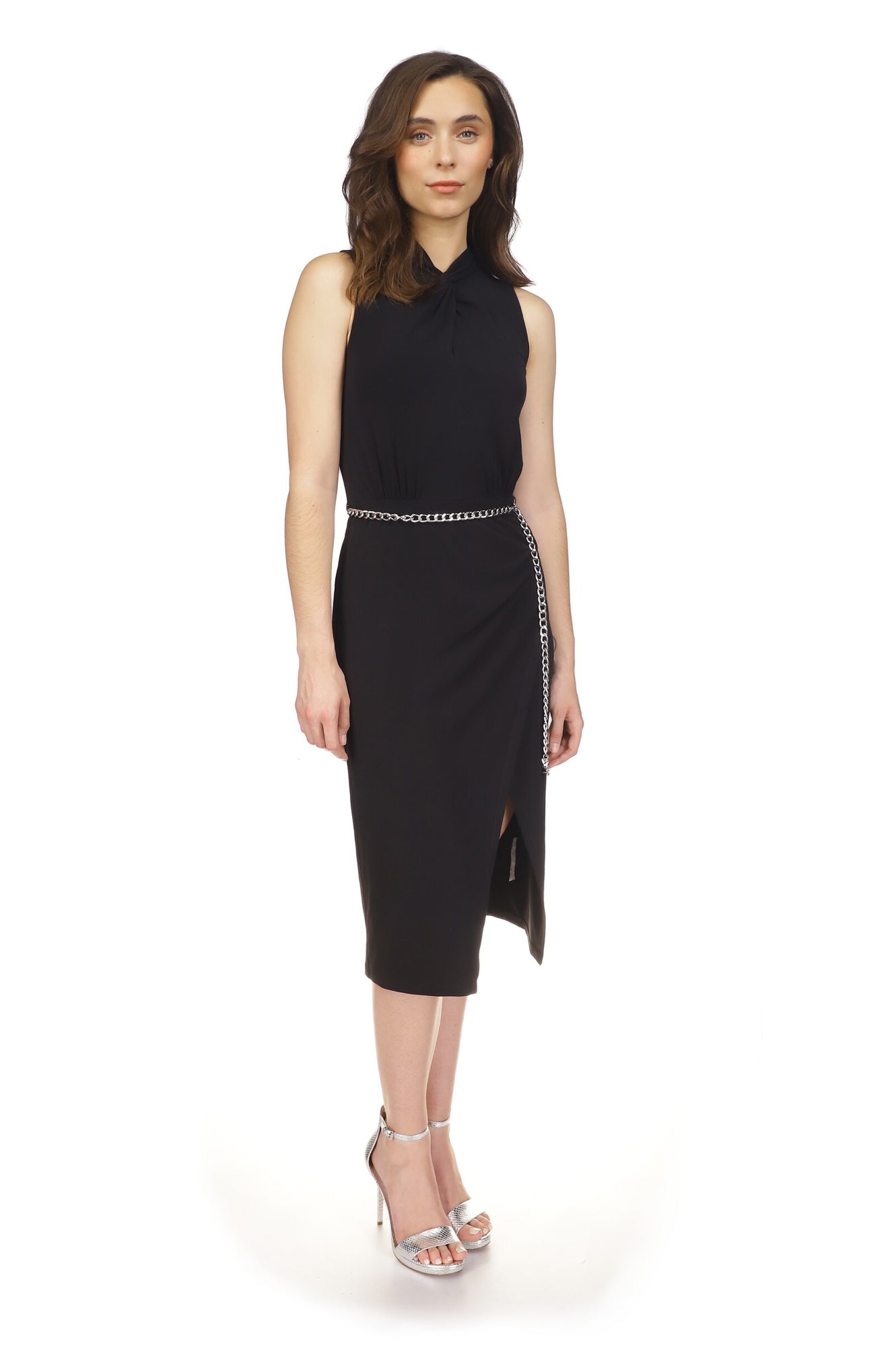 Robe pour femme par Michael Kors | MH381X203G Noir | Boutique Vvög, vêtements mode pour homme et femme