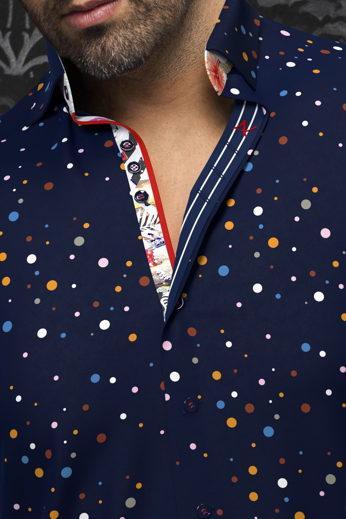 Chemise manches longues en Knit pour homme par Au Noir | ORION Marine | Boutique Vvög, inventaire complet de la marque Au Noir