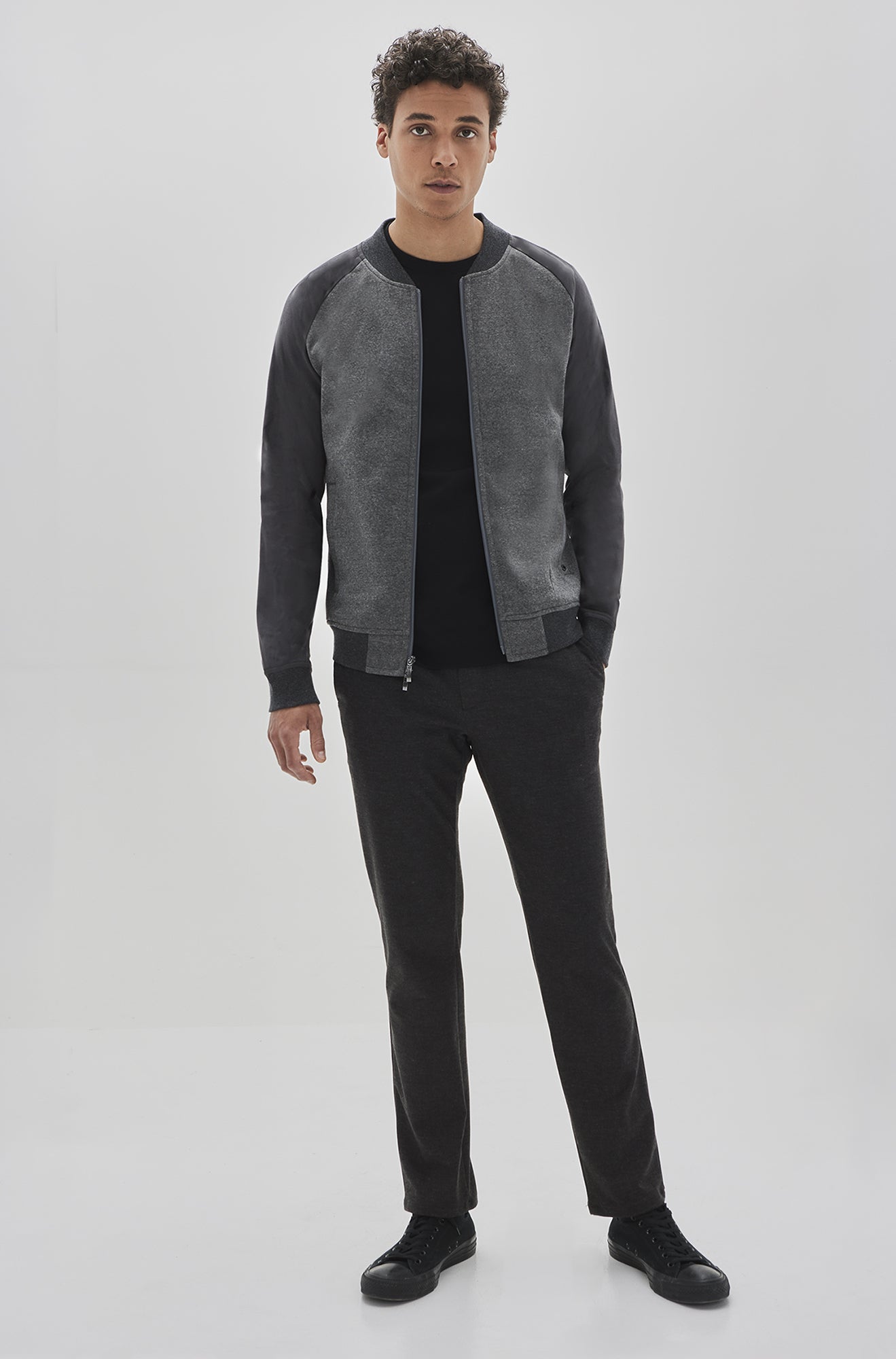 Veste pour homme par Robert Barakett | Derry RB32085 CHARCL | Boutique Vvög, vêtements mode pour homme et femme