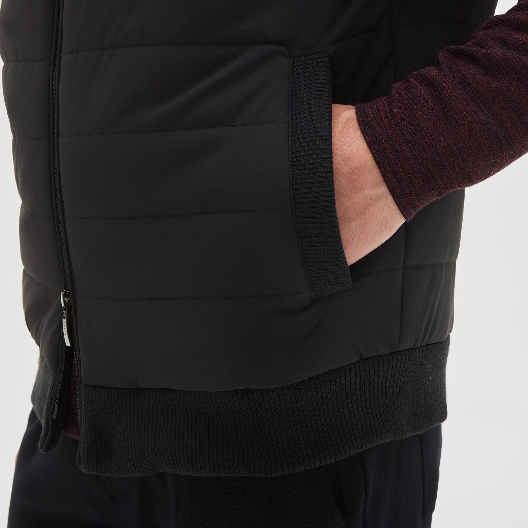 Veste pour homme par Robert Barakett | Oriel/RB32239 Noir | Boutique Vvög, vêtements mode pour homme et femme