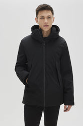 Coupe-vent mi-saison pour homme par Robert Barakett | Vernon RB32339 BLK | Boutique Vvög, vêtements mode pour homme et femme