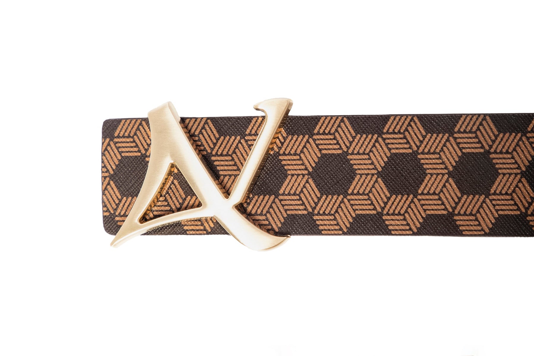 Ceinture pour homme par Au Noir | SHELBY Brun Or | Boutique Vvög, inventaire complet de la marque Au Noir