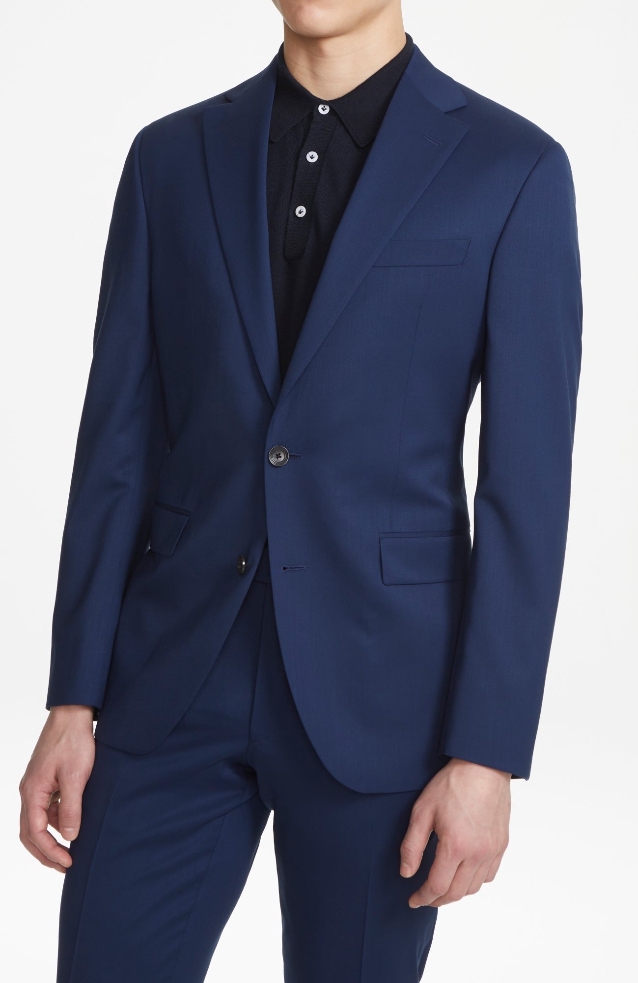 Veston Mix & Match pour homme par Jack Victor | SP3018 Blue Solid | Parfait pour les mariages! | Boutique Vvög, vêtements mode pour hommes