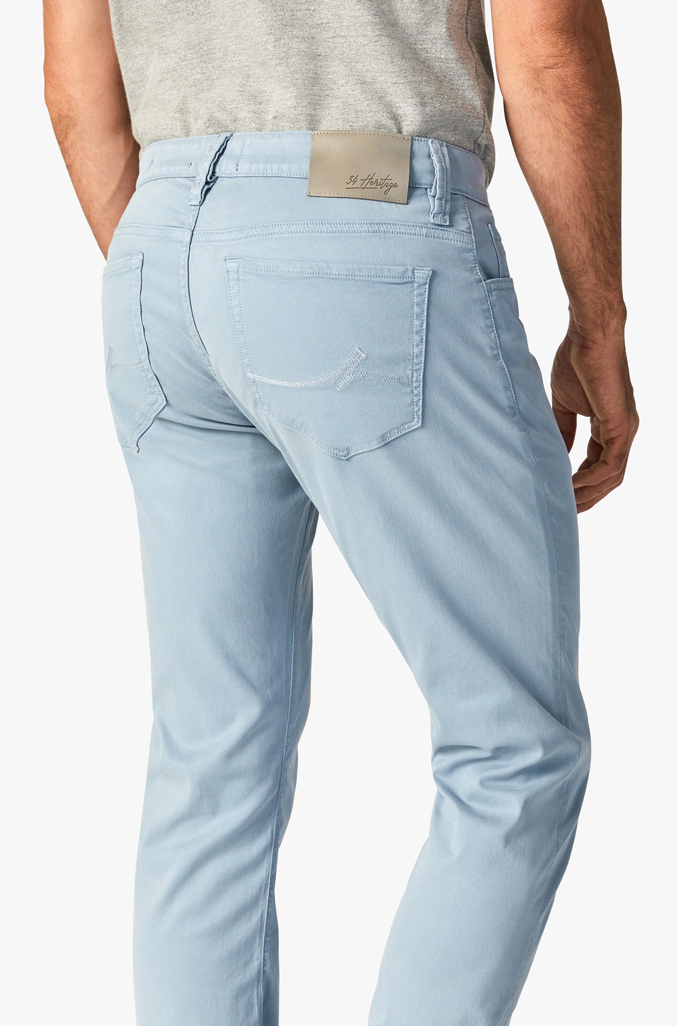 Pantalon pour homme par 34 Heritage | H001014 80296 Cool Bleu Clair/Light Blue | Boutique Vvög, vêtements mode pour homme et femme