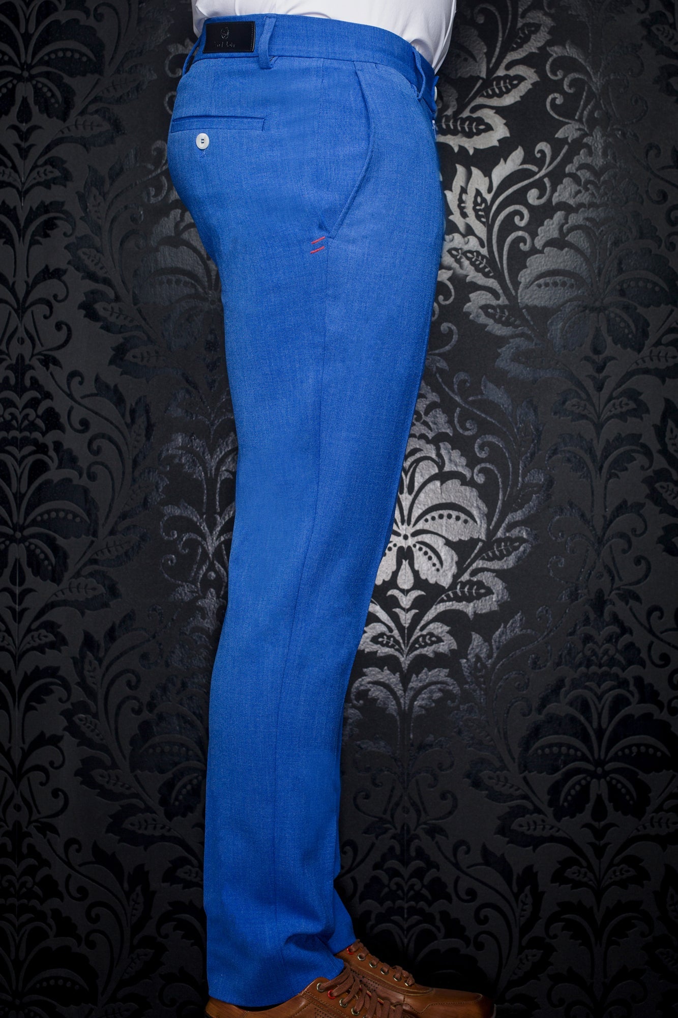 Pantalon jogger en toile de coton homme kaki clair