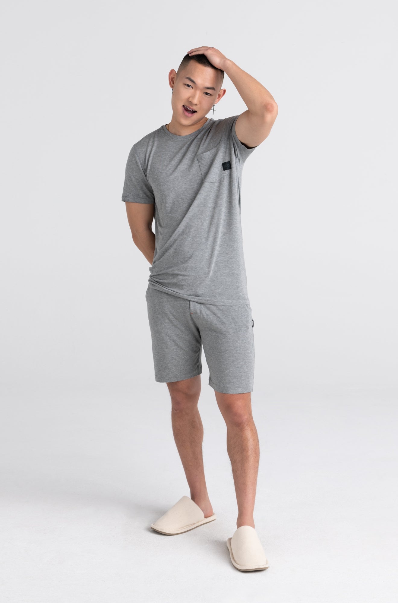 Chandail manches courtes pour homme par Saxx | SXSC32 DGH | Boutique Vvög, vêtements mode pour hommes