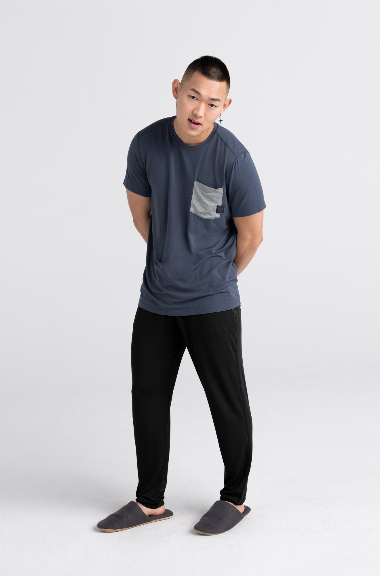 Chandail manches courtes pour homme par Saxx | SXSC32 IGH | Boutique Vvög, vêtements mode pour hommes