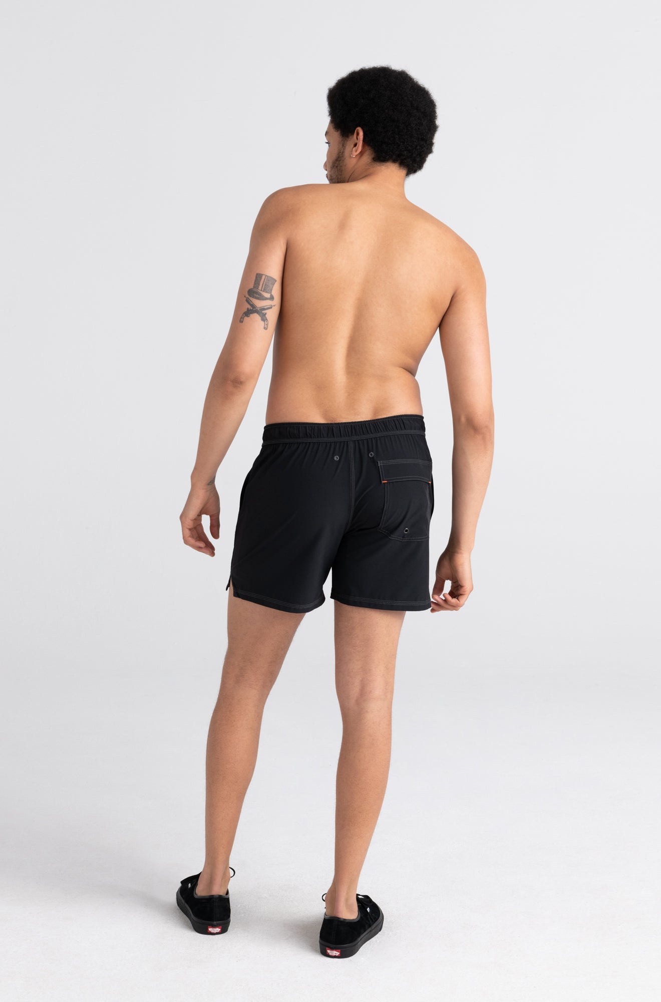 Maillot de bain pour homme par Saxx | Oh Buoy SXSW03L BLK | Boutique Vvög, vêtements mode pour homme et femme