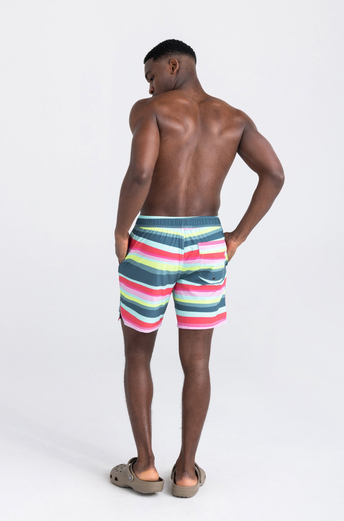 Maillot de bain pour homme par Saxx | Oh Buoy SXSW04L BMC MOTIF | Boutique Vvög, vêtements mode pour homme et femme