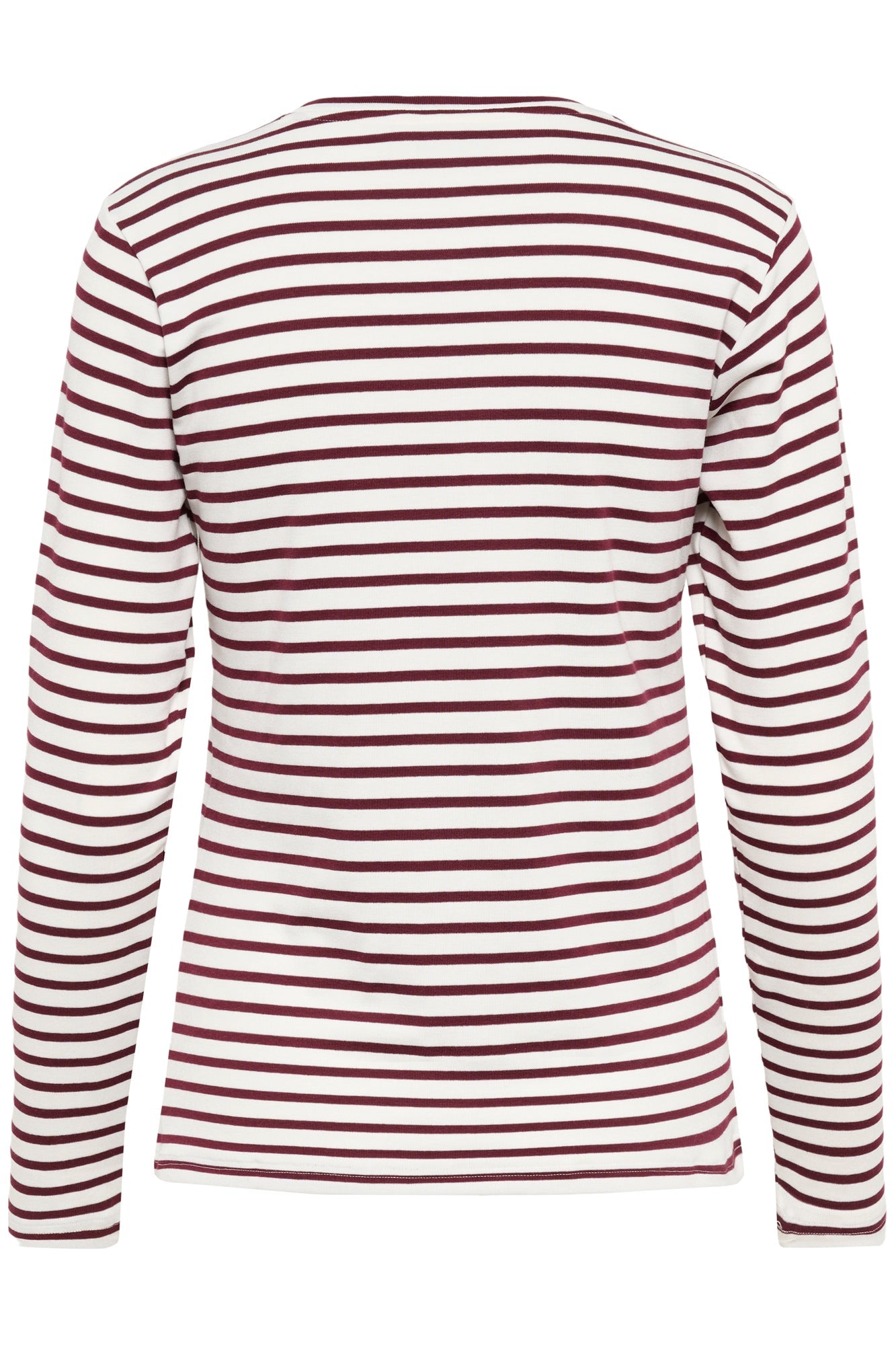 Chandail manches longues pour femme par Kaffe | 10502821 Craie/Windsor | Boutique Vvög, vêtements mode pour homme et femme