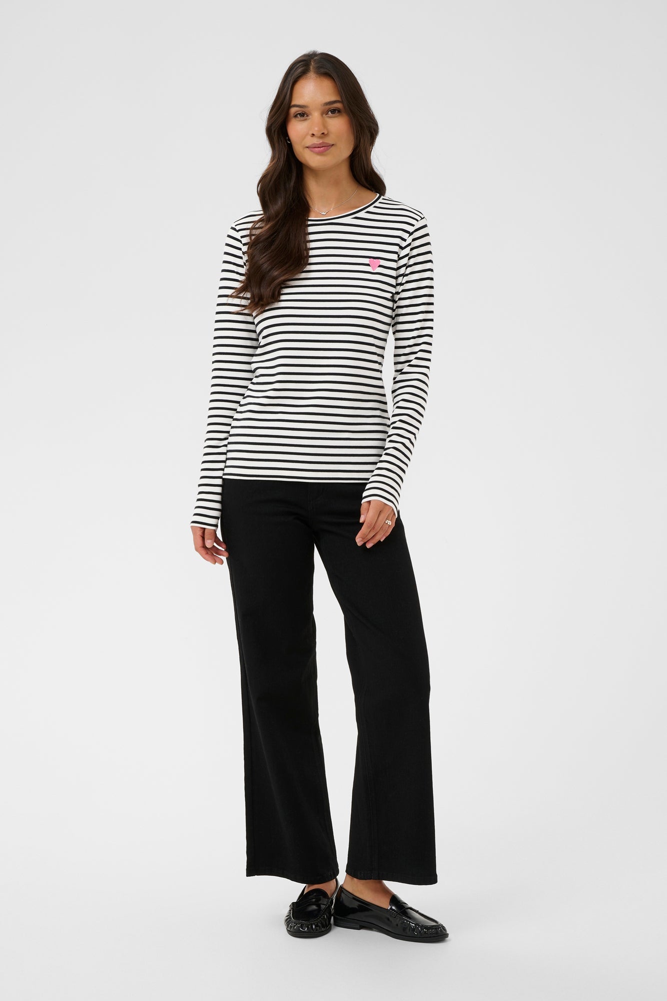 Chandail manches longues pour femme par Kaffe | 10502821 Rose | Boutique Vvög, vêtements mode pour homme et femme