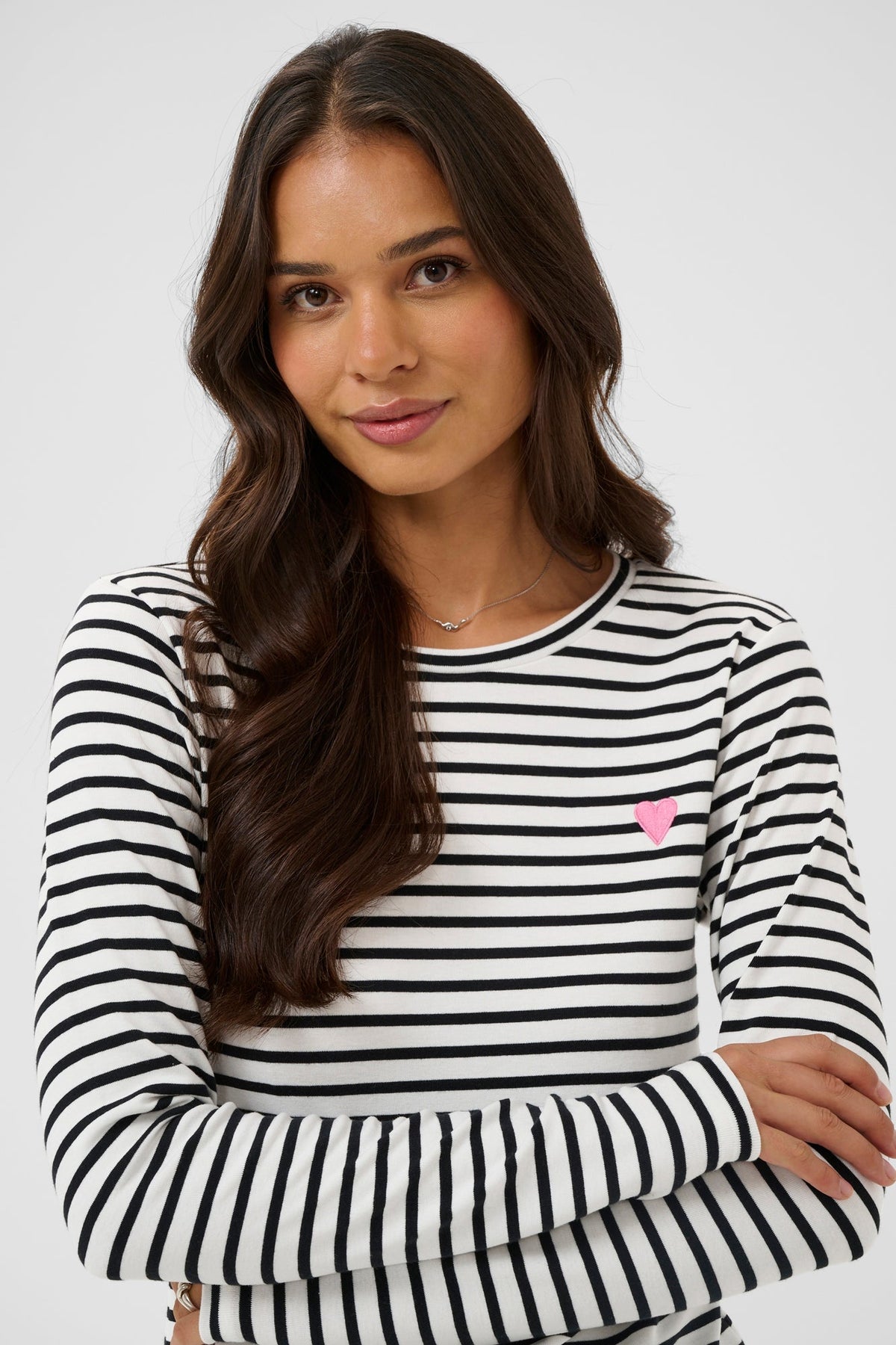 Chandail manches longues pour femme par Kaffe | 10502821 Rose | Boutique Vvög, vêtements mode pour homme et femme