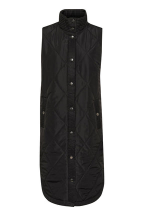 Coupe-vent sans manche pour femme par Kaffe | 10505686 Noir Profond | Boutique Vvög, vêtements mode pour homme et femme