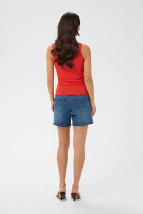Camisole pour femme par Kaffe | 10507348 Rouge coquelicot | Boutique Vvög, vêtements mode pour homme et femme