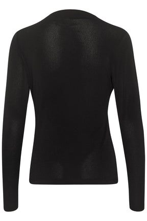 Chandail manches longues pour femme par Kaffe | 10508885 Noir Profond | Boutique Vvög, vêtements mode pour homme et femme