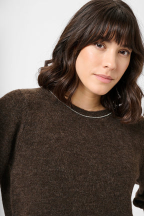 Chandail 3/4 pour femme par Kaffe | 10509262 Café Noir | Boutique Vvög, vêtements mode pour homme et femme