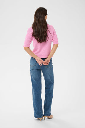 T-Shirt pour femme par Kaffe | 10509592 Glaçage Rose | Boutique Vvög, vêtements mode pour homme et femme