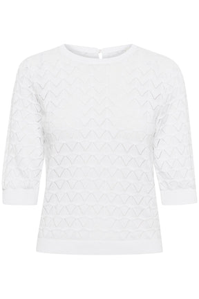 T-Shirt pour femme par Kaffe | 10509599 Craie | Boutique Vvög, vêtements mode pour homme et femme