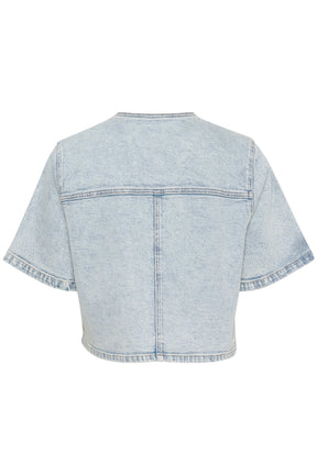Jacket pour femme par Kaffe | 10509716 Bleu Denim | Boutique Vvög, vêtements mode pour homme et femme