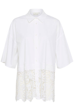 Blouse pour femme par Kaffe | 10509891 Blanc Optique | Boutique Vvög, vêtements mode pour homme et femme