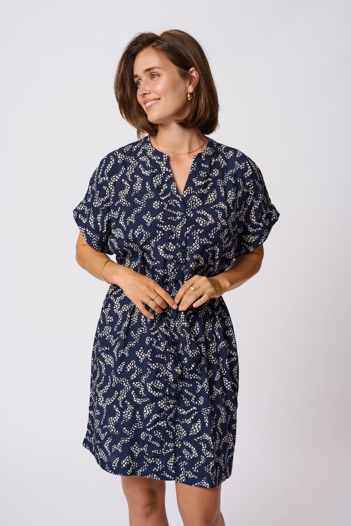 Robe pour femme par Kaffe | 10509919 Marine Minuit | Boutique Vvög, vêtements mode pour homme et femme