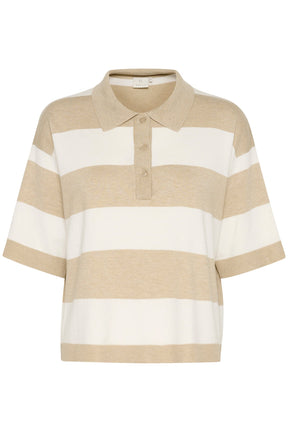 Polo pour femme par Kaffe | 10509932 Gris Plume | Boutique Vvög, vêtements mode pour homme et femme