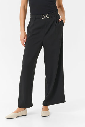 Pantalon pour femme par Kaffe | 10510051 Noir Profond | Boutique Vvög, vêtements mode pour homme et femme