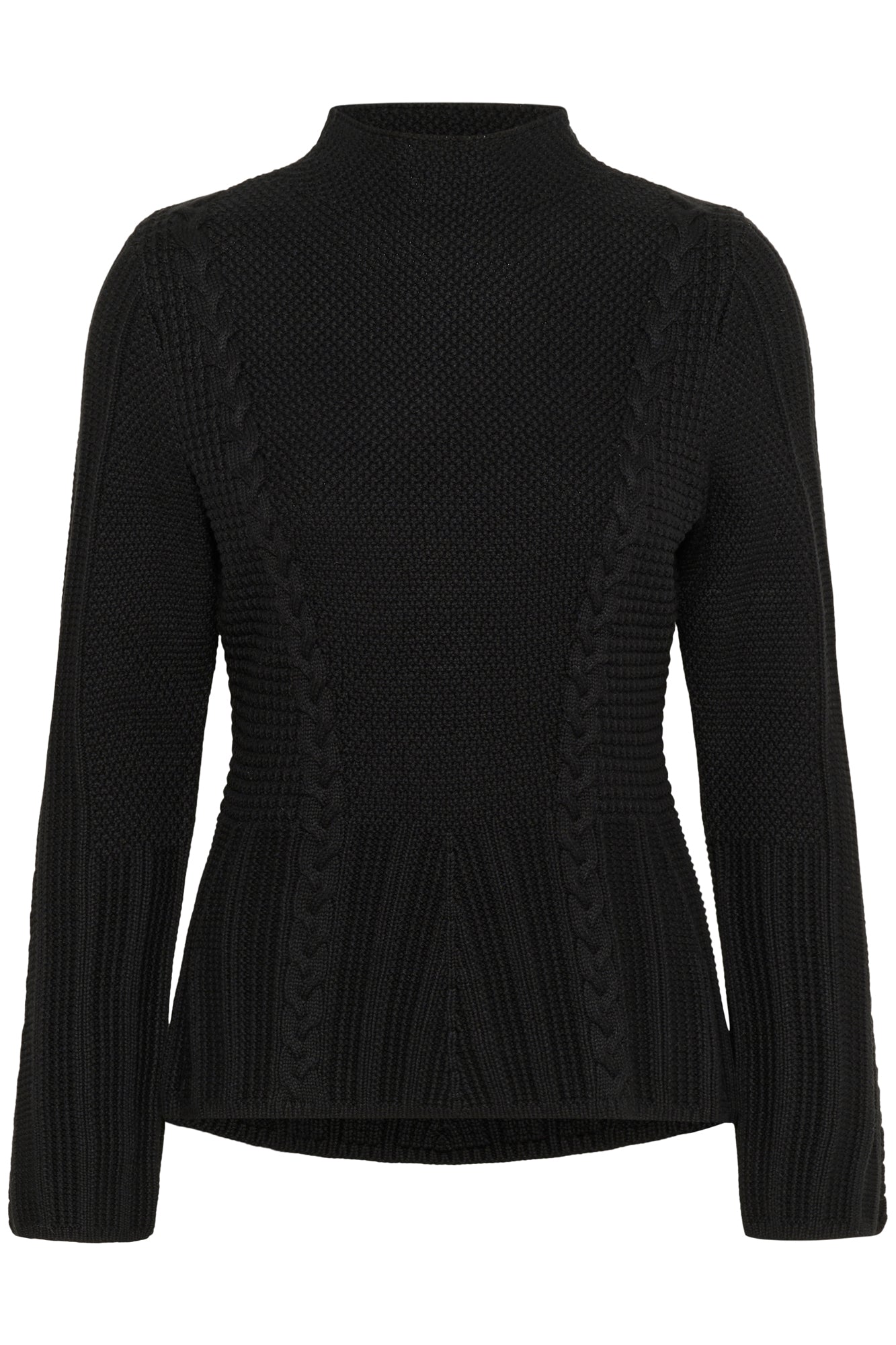 Chandail manches longues pour femme par Kaffe | 10510096 Noir Profond | Boutique Vvög, vêtements mode pour homme et femme