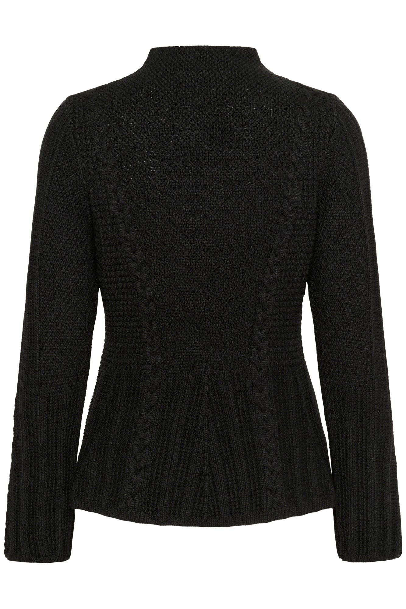 Chandail manches longues pour femme par Kaffe | 10510096 Noir Profond | Boutique Vvög, vêtements mode pour homme et femme
