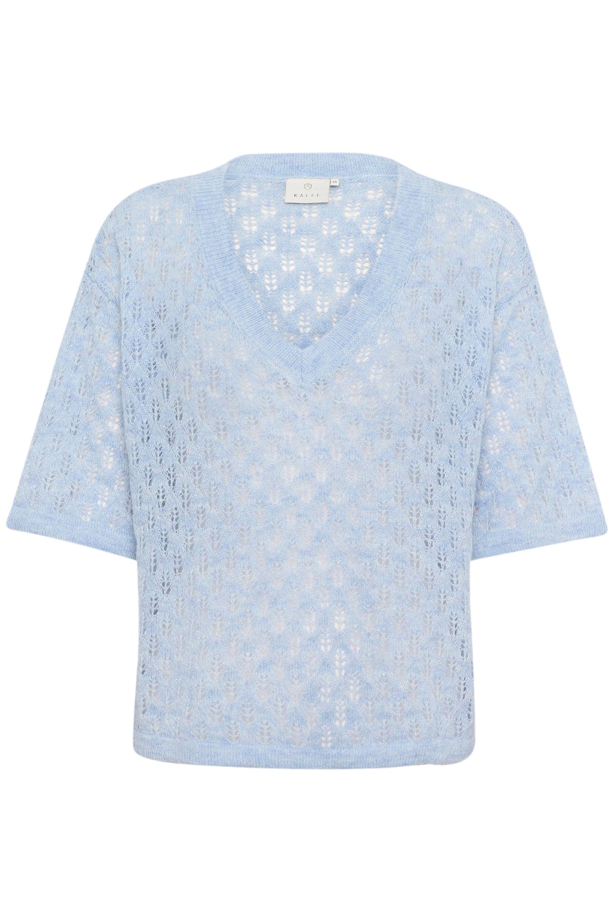 Chandail en maille pour femme par Kaffe | 10510171 Bleu | Boutique Vvög, vêtements mode pour homme et femme