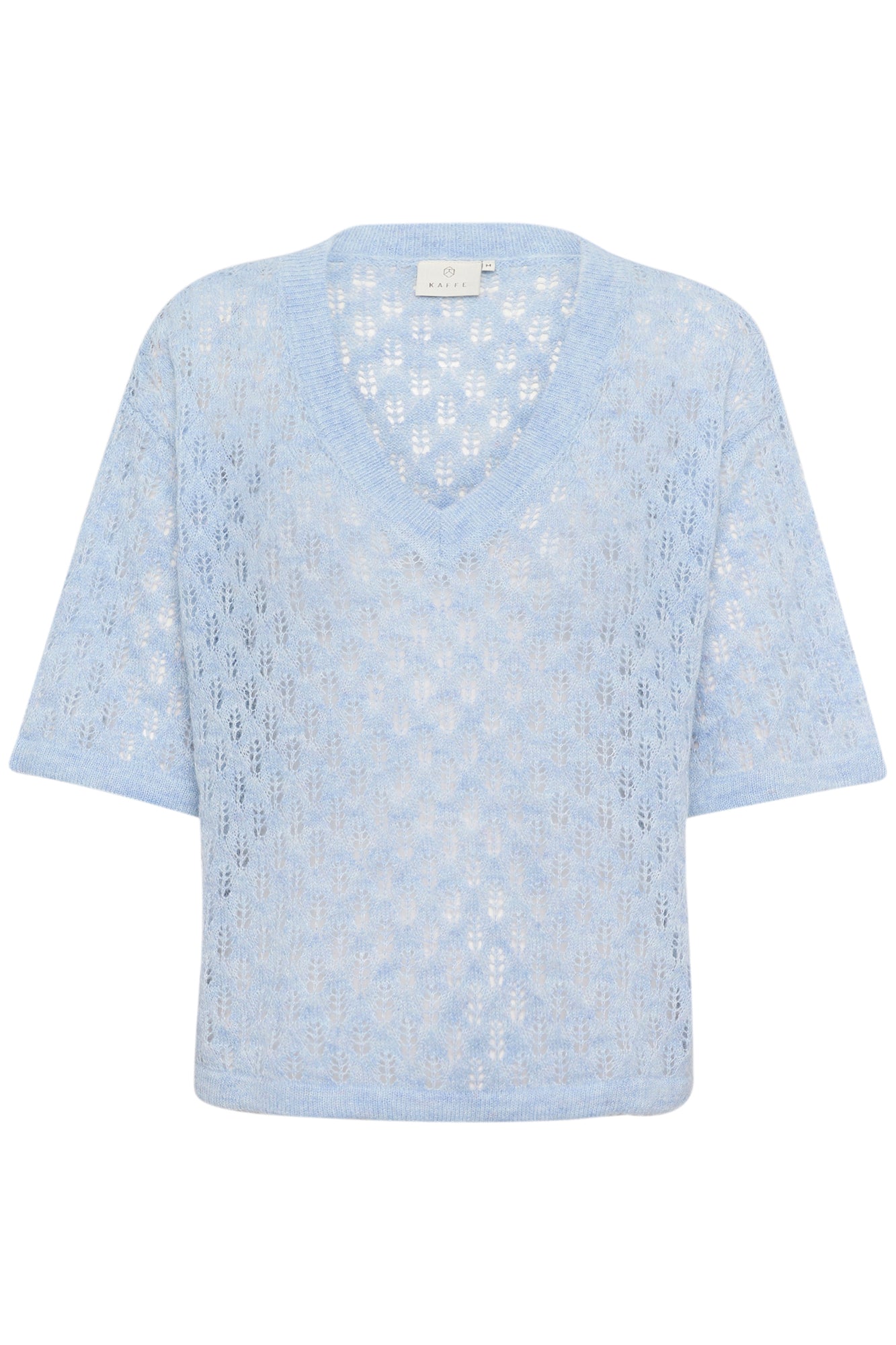 Chandail en maille pour femme par Kaffe | 10510171 Bleu | Boutique Vvög, vêtements mode pour homme et femme