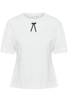 T-Shirt pour femme par Kaffe | 10510179 Blanc | Boutique Vvög, vêtements mode pour homme et femme