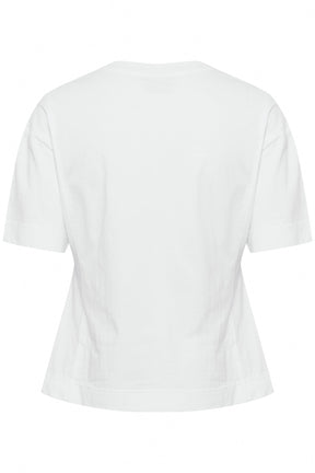 T-Shirt pour femme par Kaffe | 10510179 Blanc | Boutique Vvög, vêtements mode pour homme et femme