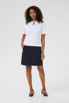 T-Shirt pour femme par Kaffe | 10510179 Blanc | Boutique Vvög, vêtements mode pour homme et femme
