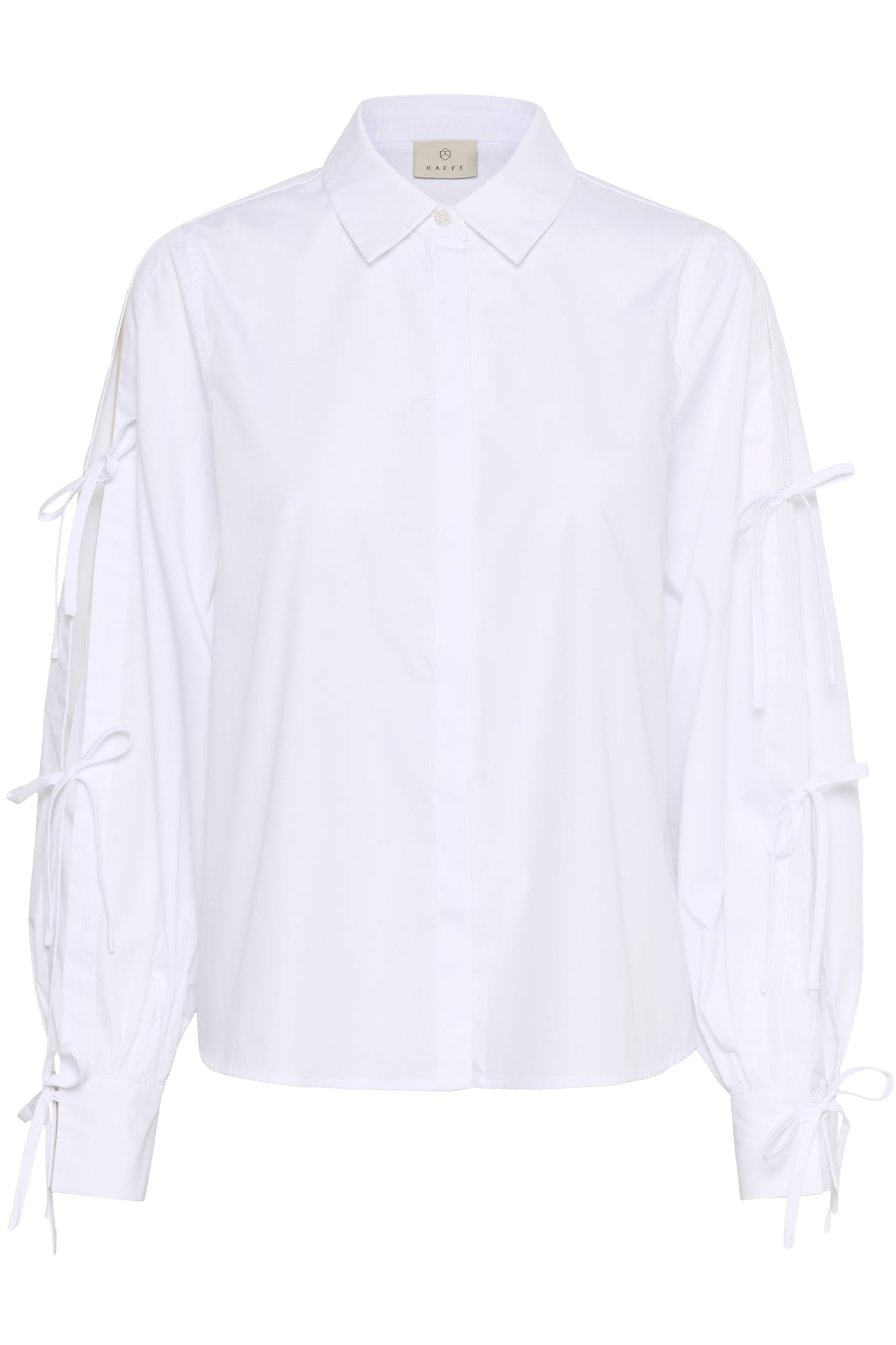 Blouse pour femme par Kaffe | 10510214 Blanc Éclat | Boutique Vvög, vêtements mode pour homme et femme