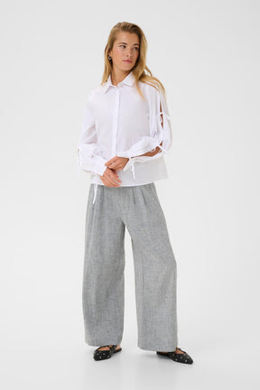 Blouse pour femme par Kaffe | 10510214 Blanc Éclat | Boutique Vvög, vêtements mode pour homme et femme