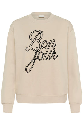 Chandail manches longues pour femme par Kaffe | 10510216 Beige | Boutique Vvög, vêtements mode pour homme et femme