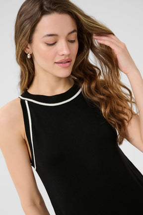 Robe pour femme par Kaffe | 10510303 Noir Profond | Boutique Vvög, vêtements mode pour homme et femme