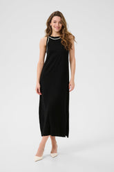 Robe pour femme par Kaffe | 10510303 Noir Profond | Boutique Vvög, vêtements mode pour homme et femme